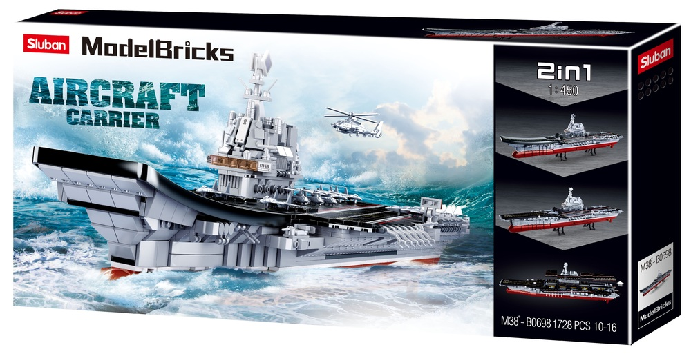 Aircraft Carrier 1728 pcs