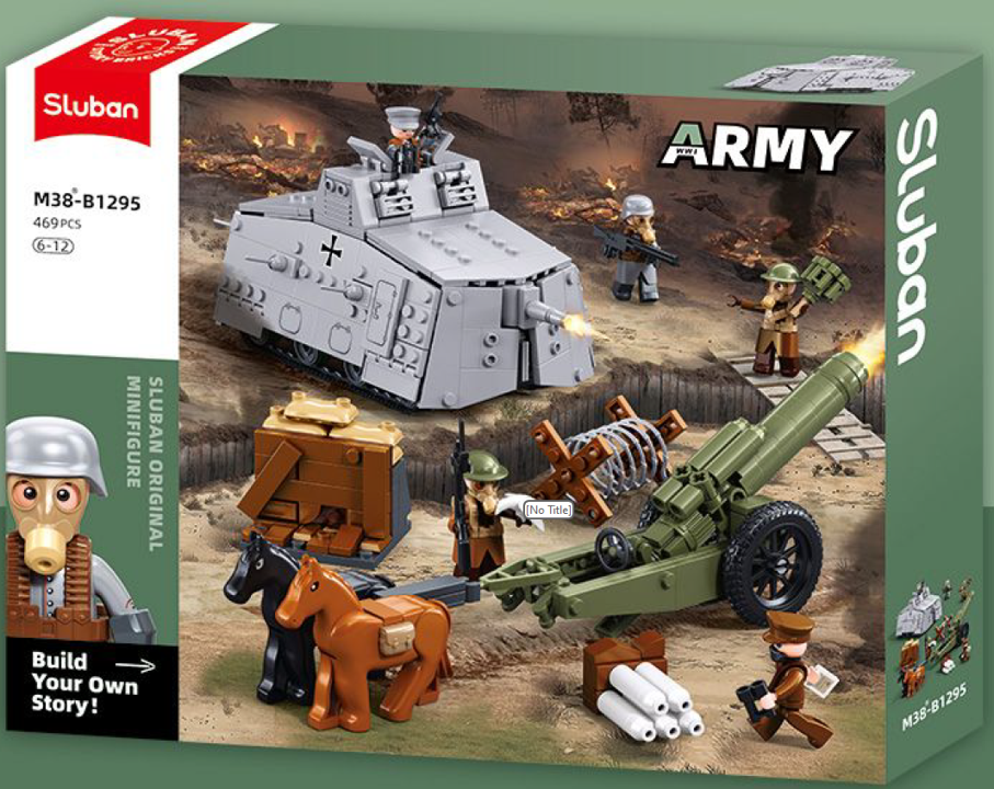 Army WW1 A7V Tank Offensive