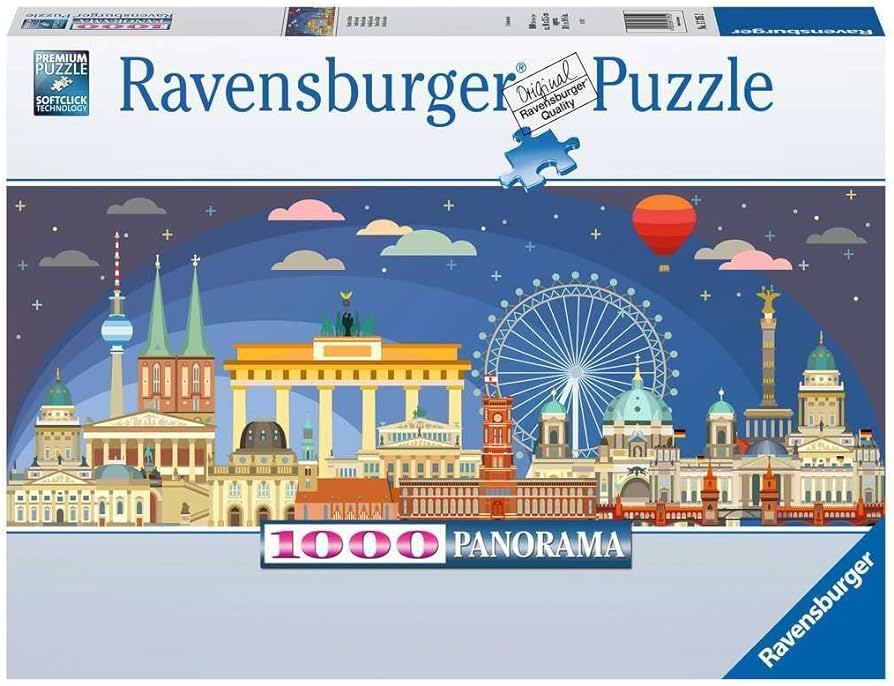 Berlin Night Panorama - Ravensburger 1000pc Jigsaw