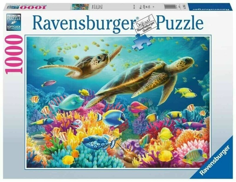 Blue Underwater World - Ravensburger 1000pc Jigsaw