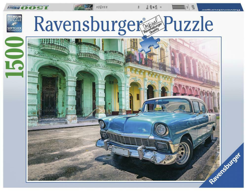 Cars of Cuba -1500pc Ravensburger Jigsaw