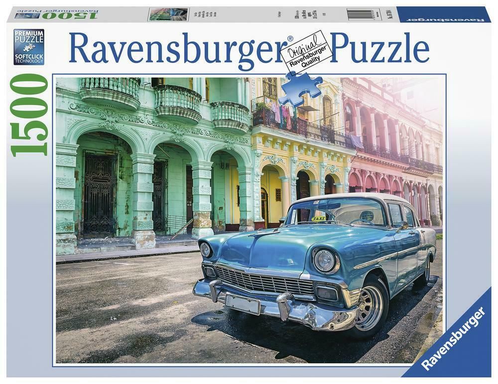 Cars of Cuba -1500pc Ravensburger Jigsaw