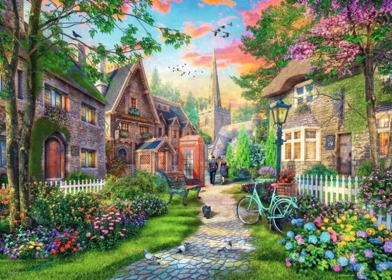 Church Lane - Ravensburger 1000pc Puzzle