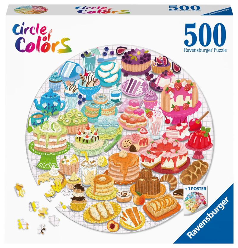 Circle of Colors Desserts - Ravensburger 500pc Jigsaw