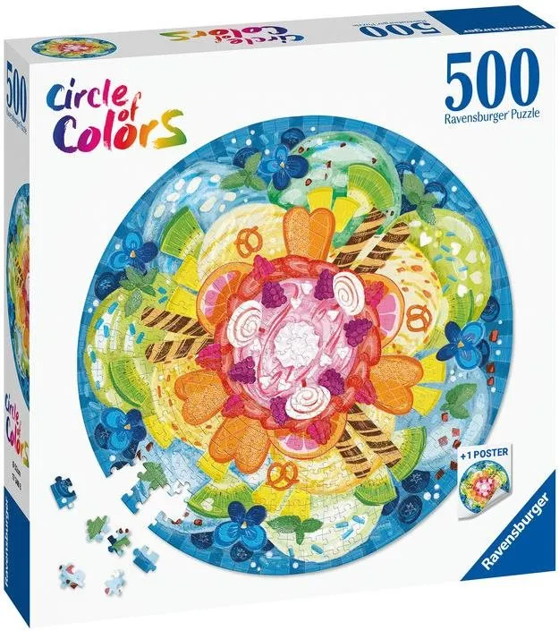 Circle of Colors Ice Cream - Ravensburger 500pc Jigsaw