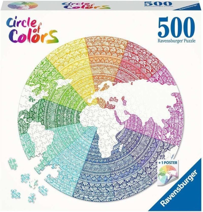 Circle of Colors Mandala - Ravensburger 500pc Jigsaw