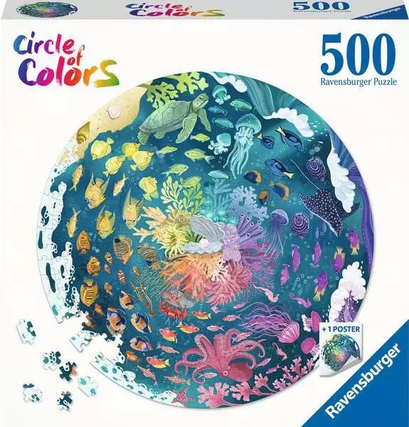 Circle of Colors Ocean - Ravensburger 500pc Jigsaw