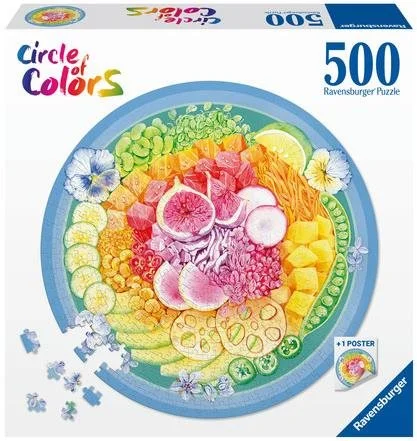 Circle of Colors Poke Bowl - Ravensburger 500pc Jigsaw