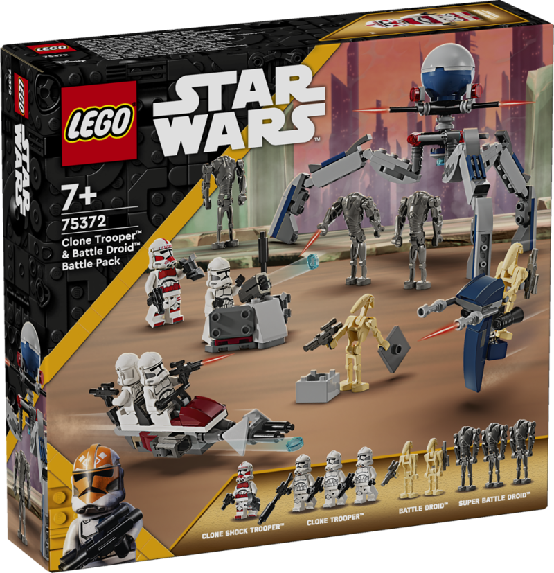 Clone Trooper and  Battle Droid Battle Pack