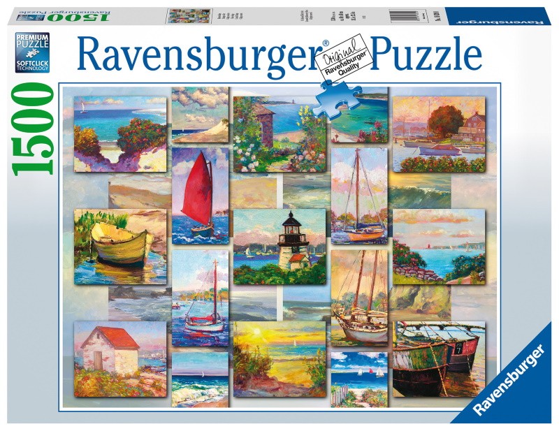 Coastal Collage 1500pc Ravensburger Jigsaw