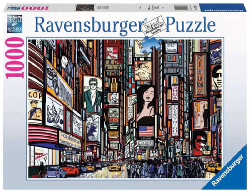 Colorful New York - Ravensburger 1000pc Jigsaw