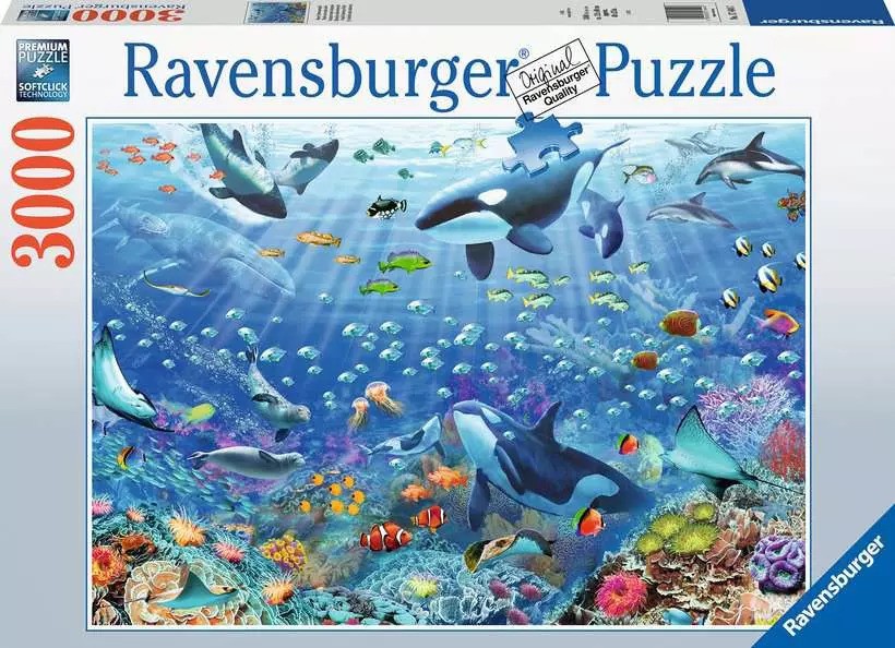 Colorful Underwater World - Ravensburger 3000pc Jigsaw