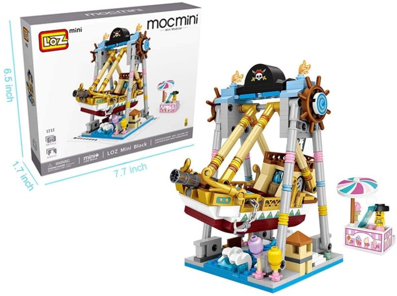 Corsair Pirate Ship Ride - LOZ Mini building set