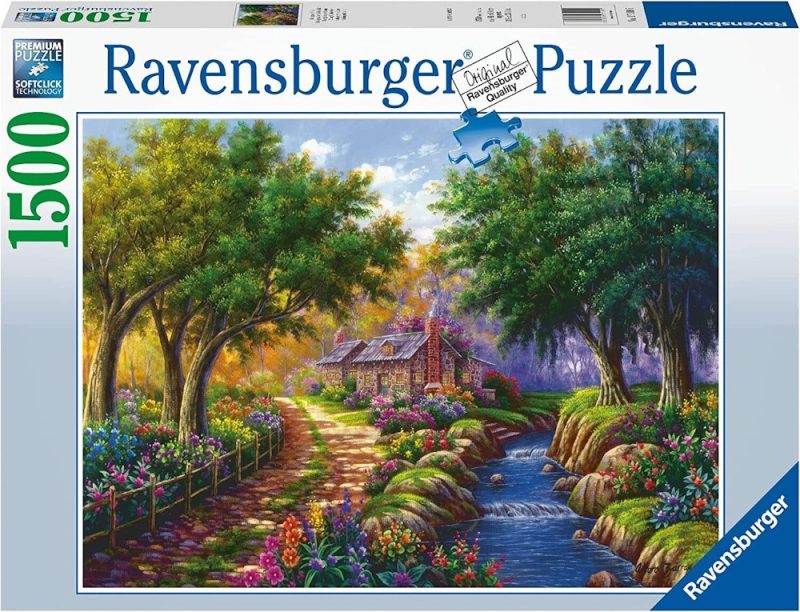 Cottage by the River - Ravensburger 1500pc Jigsaw