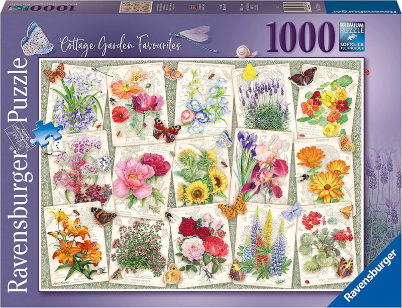 Cottage Garden Favourites - Ravensburger 1000pc Jigsaw