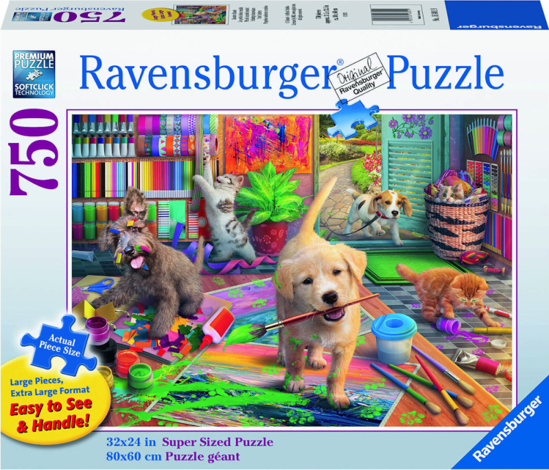 Cute Crafters 750pc Large Format Ravensburger Jigsaw