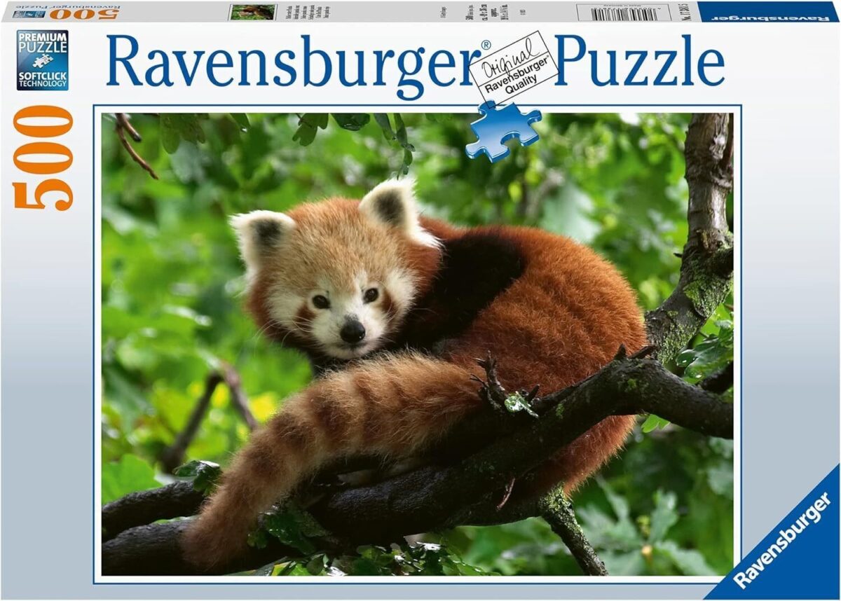 Cute Red Panda - 500pc Ravensburger Jigsaw