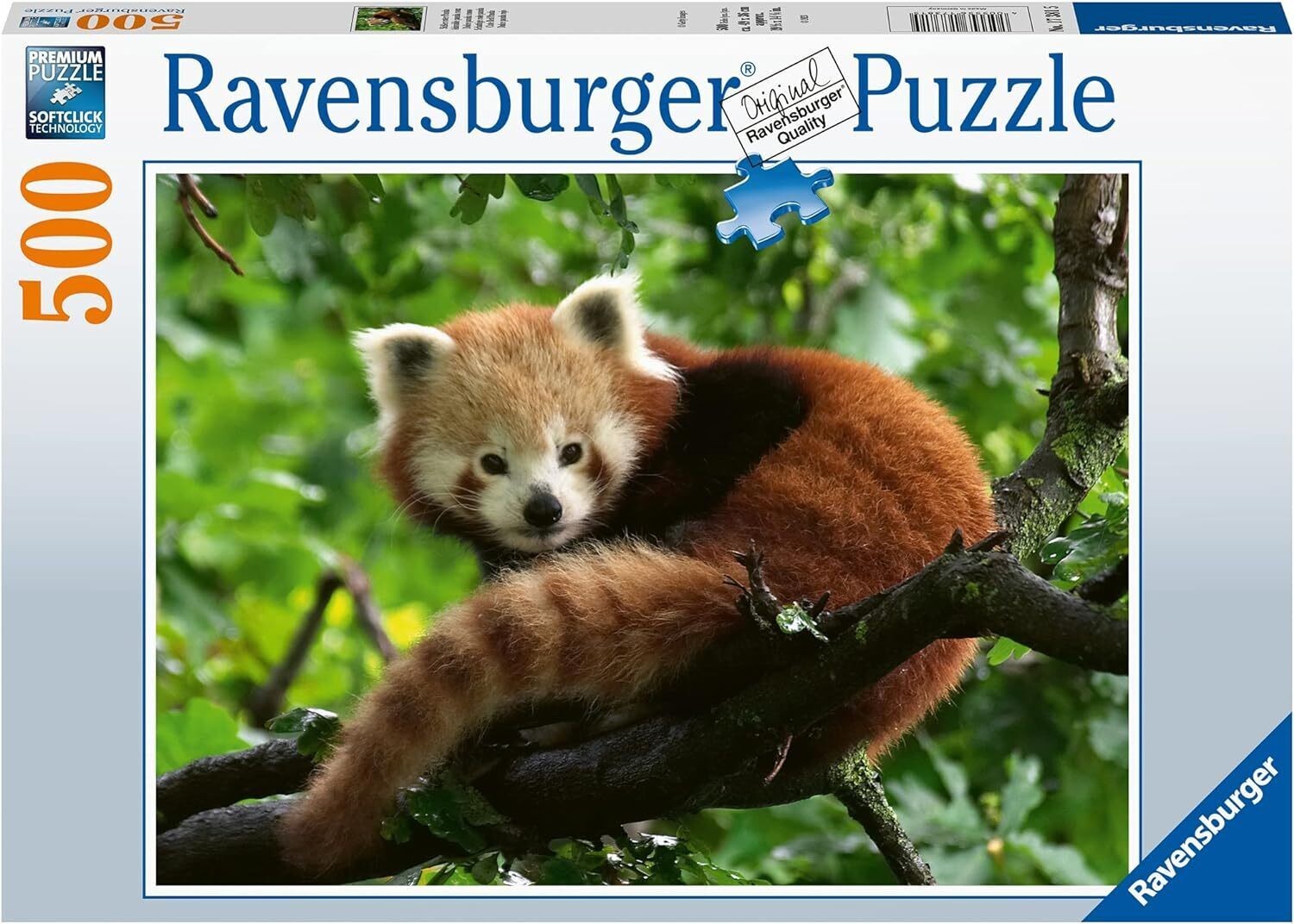 Cute Red Panda - 500pc Ravensburger Jigsaw