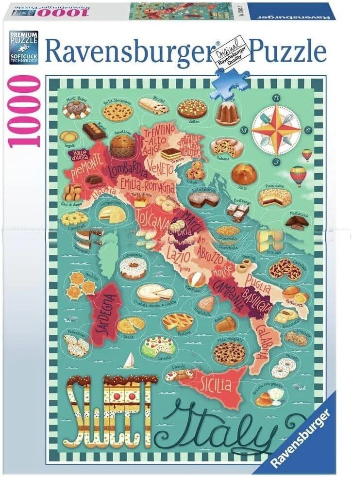Dessert Tour of Italy - Ravensburger 1000pc Jigsaw