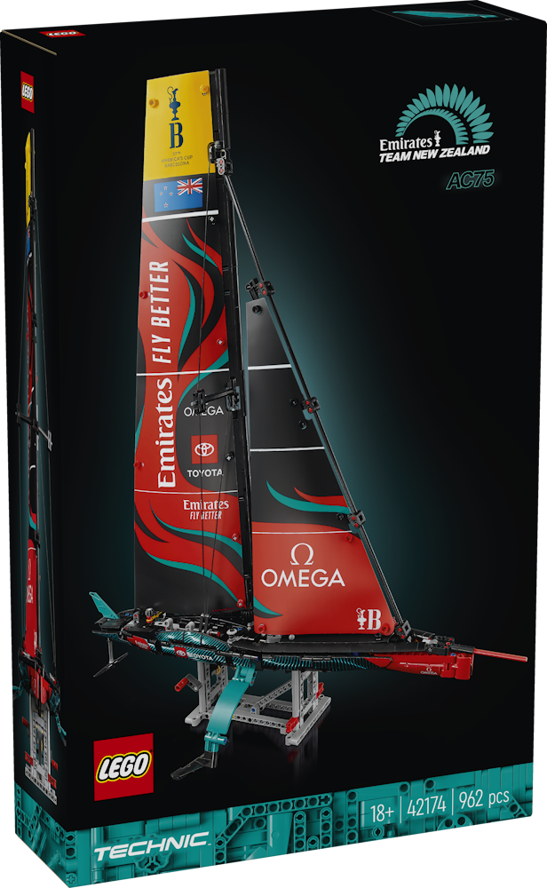 Emirates Team New Zealand AC75 Yacht