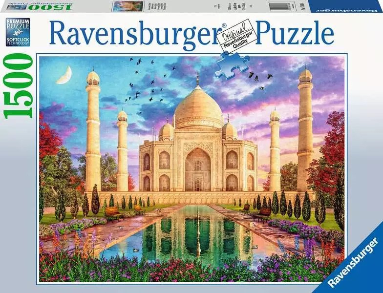 Enchanting Taj Mahal - Ravensburger 1500pc Jigsaw