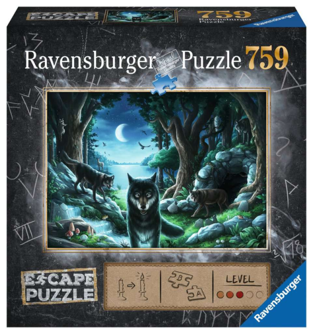 Escape 7 - The curse of the wolves Puzzle 759pc
