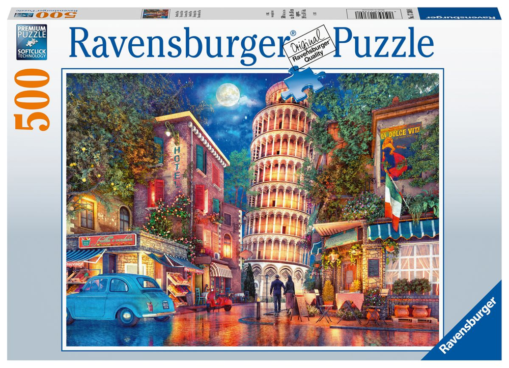 Evening in Pisa - 500pc Ravensburger Jigsaw