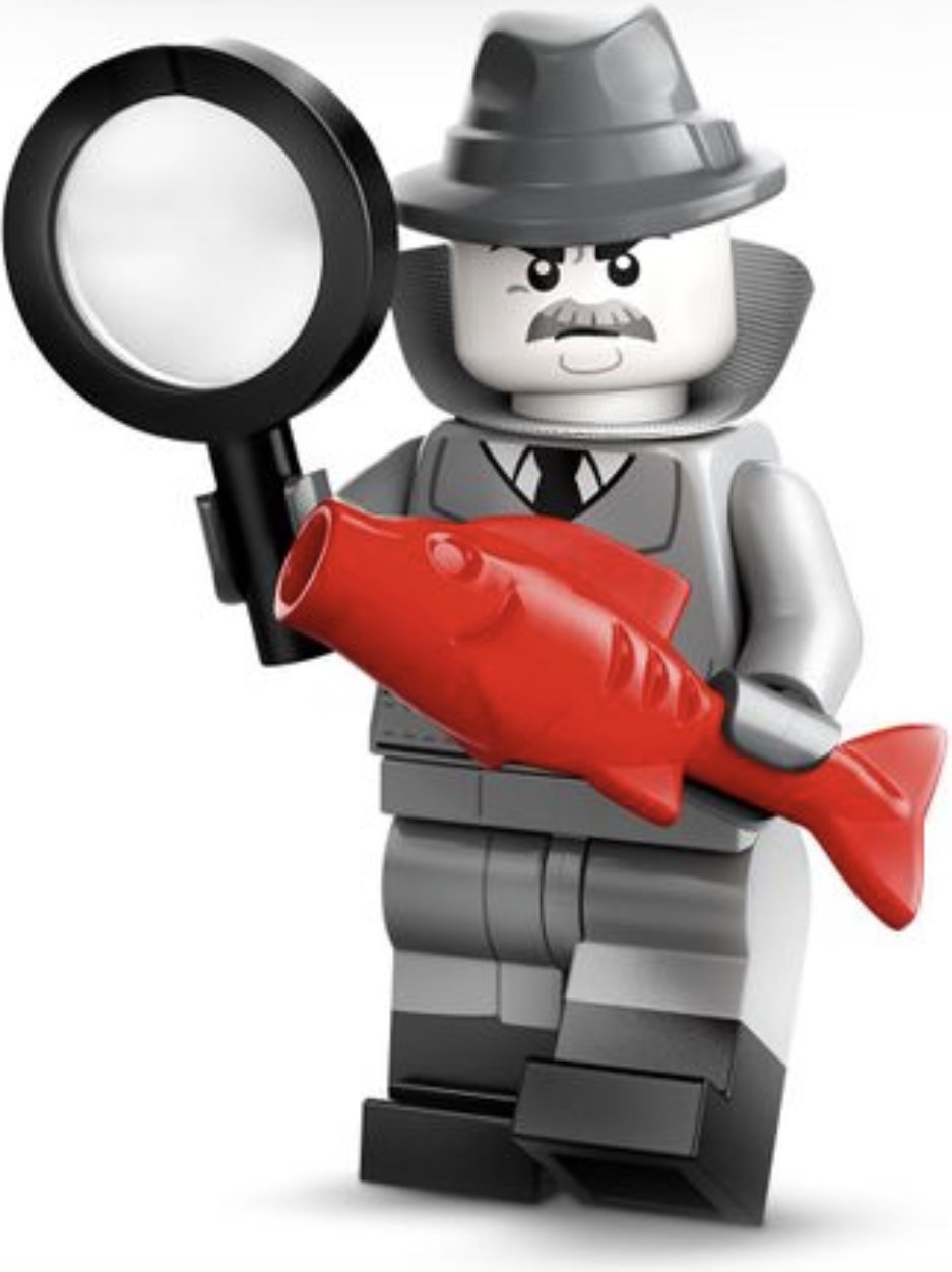 Film Noir Detective LEGO® Minifigures Series 25