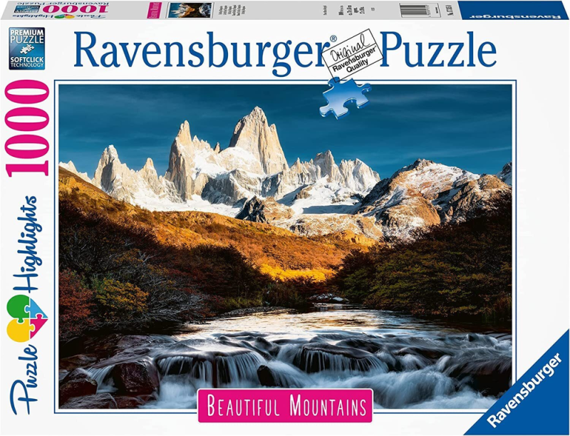 Fitz Roy Patagonia- Ravensburger 1000pc Jigsaw