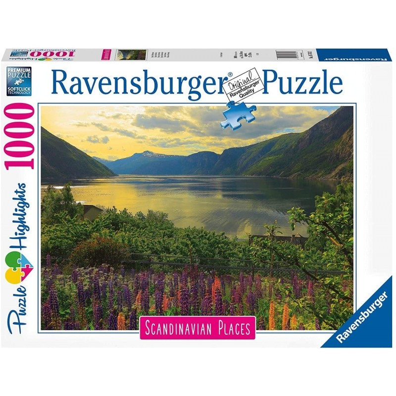 Fjord in Norway -1000pc Ravensburger Jigsaw