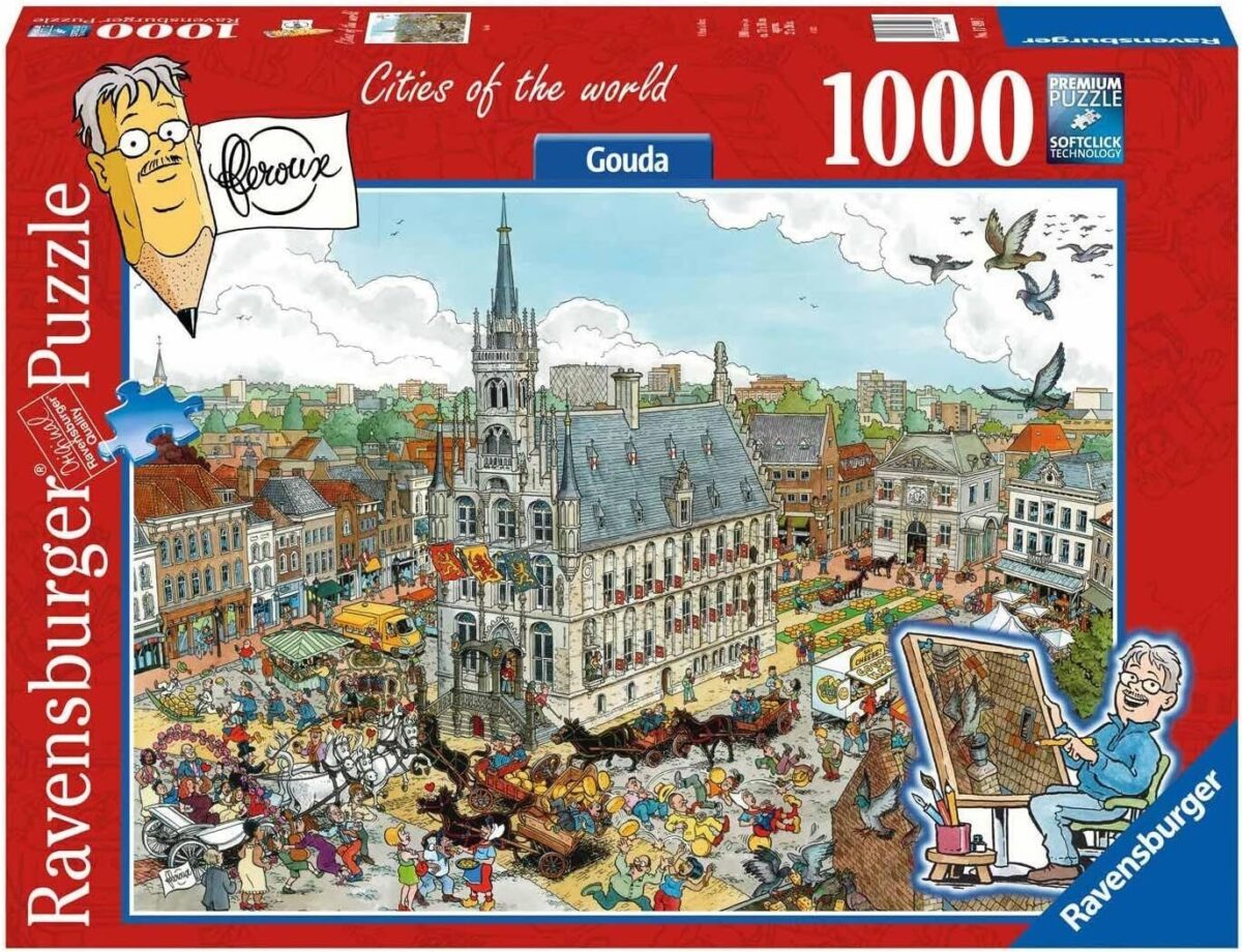 Fleroux Cities of the World - Gouda 1000pc Jigsaw