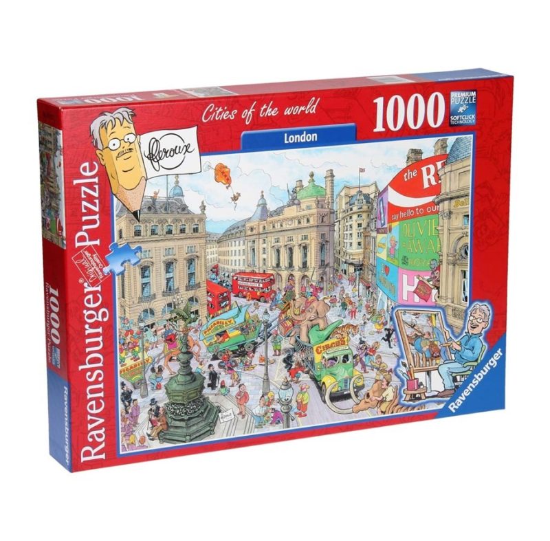 Fleroux Cities of the World - London 1000pc Jigsaw