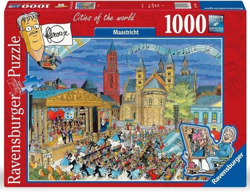 Fleroux Cities of the World - Maastricht 1000pc Jigsaw