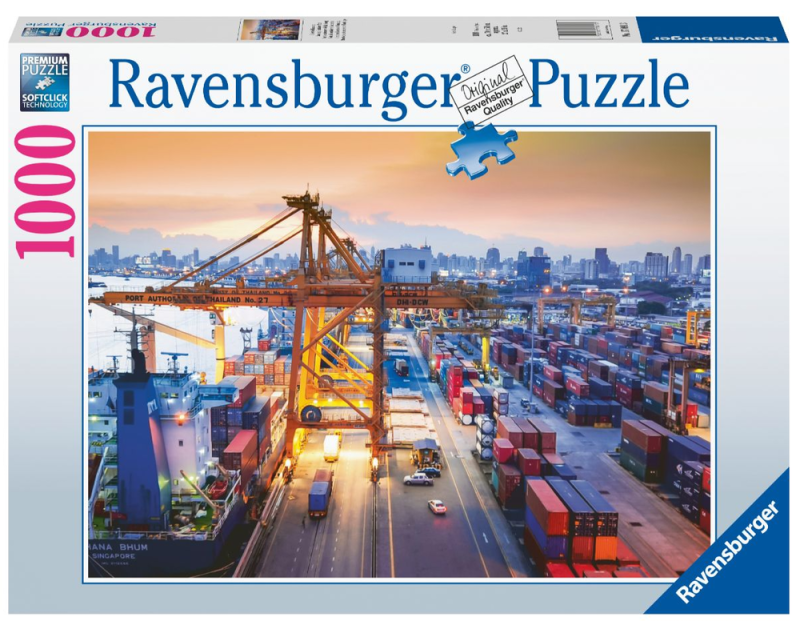 Hamburg Container Port - Ravensburger 1000pc Jigsaw