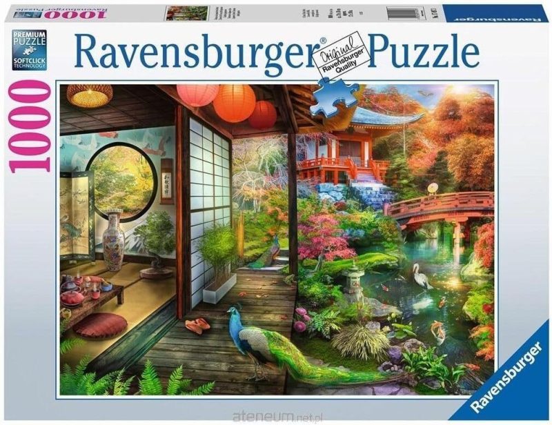 Japanese Garden Teahouse - Ravensburger 1000pc Jigsaw