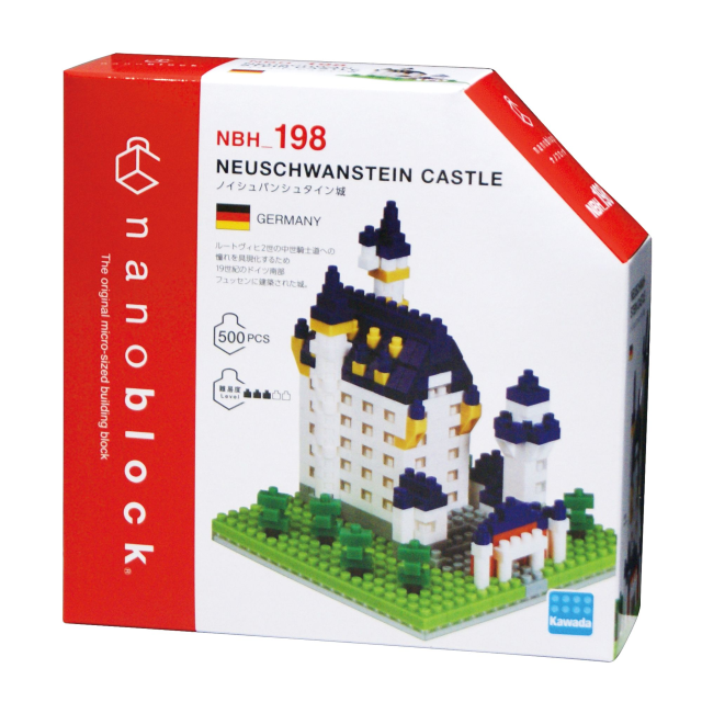 Nanoblocks Neuschwanstein Castle 2