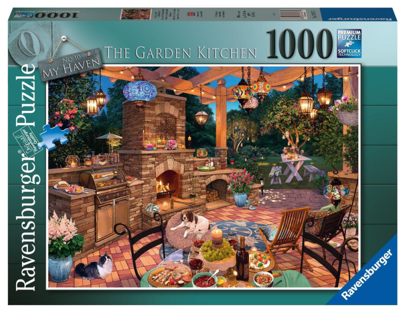 My Haven No.10 The Garden Kitchen - Ravensburger 1000pc Jigsaw