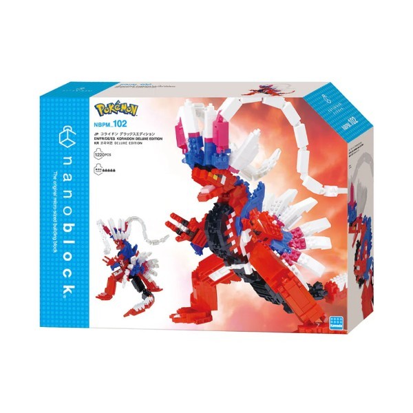 Nanoblock Pokemon - Koraidon DX