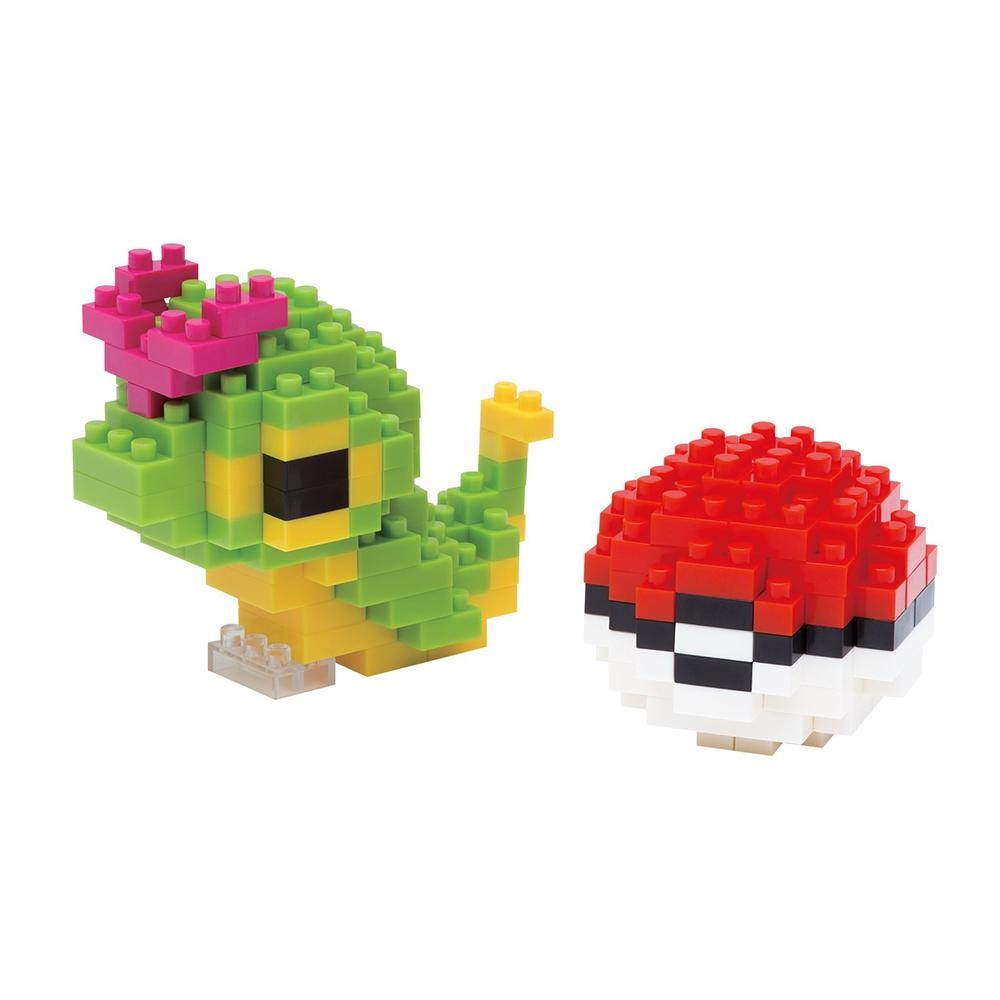 Nanoblocks Caterpie and Poke Ball