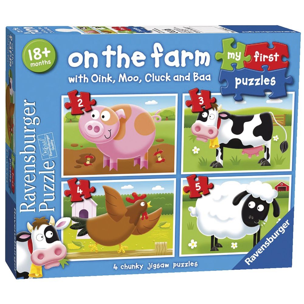 On The Farm My First Puzzles Ravensburger Puzzle