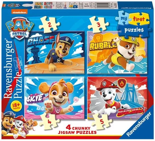 Paw Patrol My First Puzzle Ravensburger Puzzle 2/3/4/5 pcs