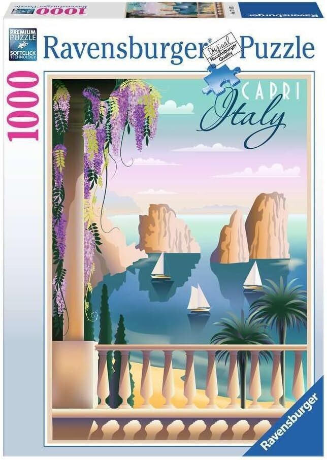 Postcard from Capri - Ravensburger 1000pc Jigsaw