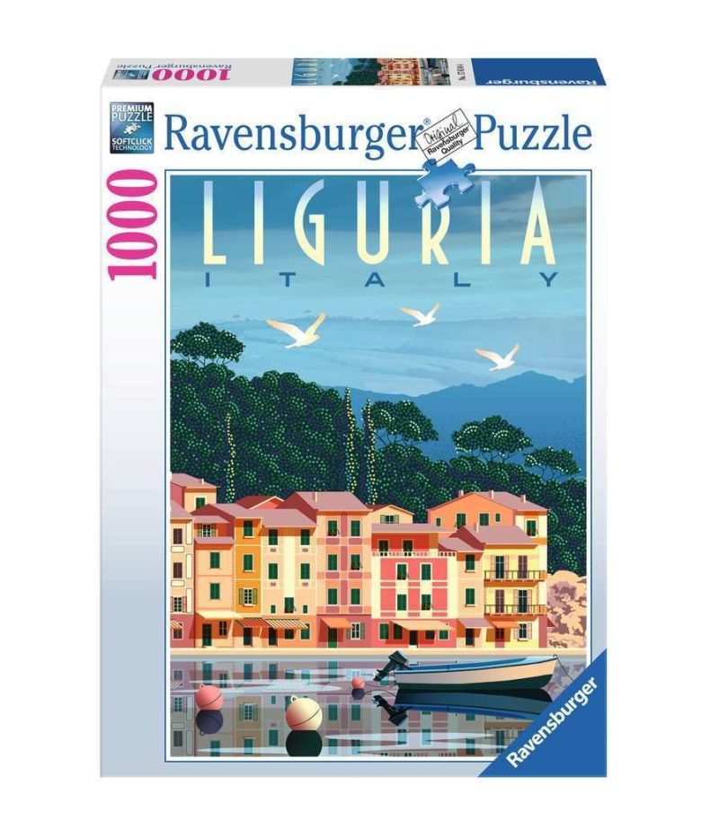Postcard From Liguria - Ravensburger 1000pc Jigsaw