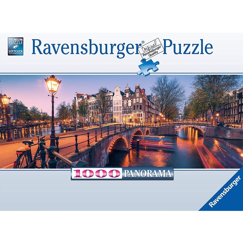 Evening in Amsterdam -1000pc Ravensburger Jigsaw