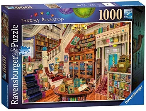 Fantasy Bookshop -1000pc Ravensburger Jigsaw