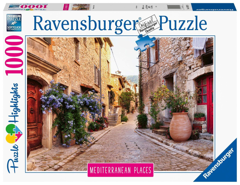 Mediterranean France 1000pc Ravensburger Jigsaw