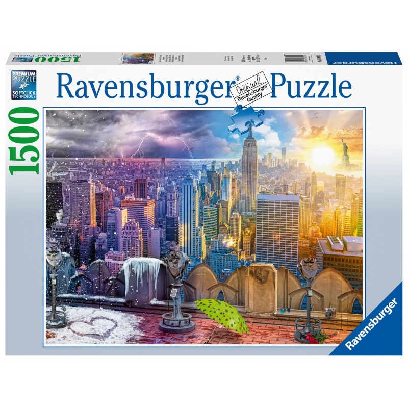 Seasons of New York 1500pc Jigsaw