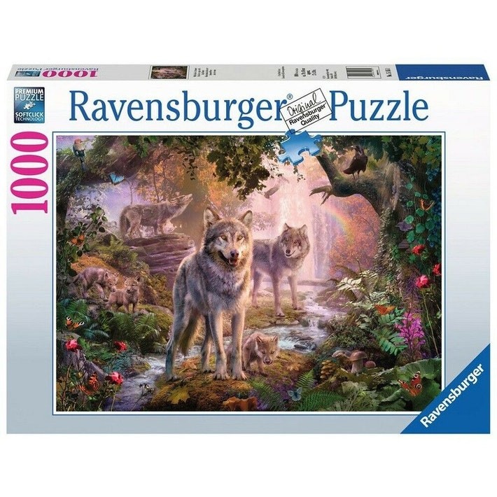 Summer Wolves 1000pc Ravensburger Jigsaw