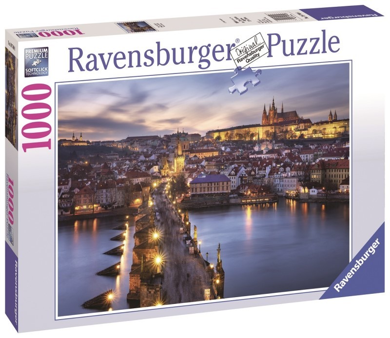 Prague at Night 1000pc Ravensburger Jigsaw