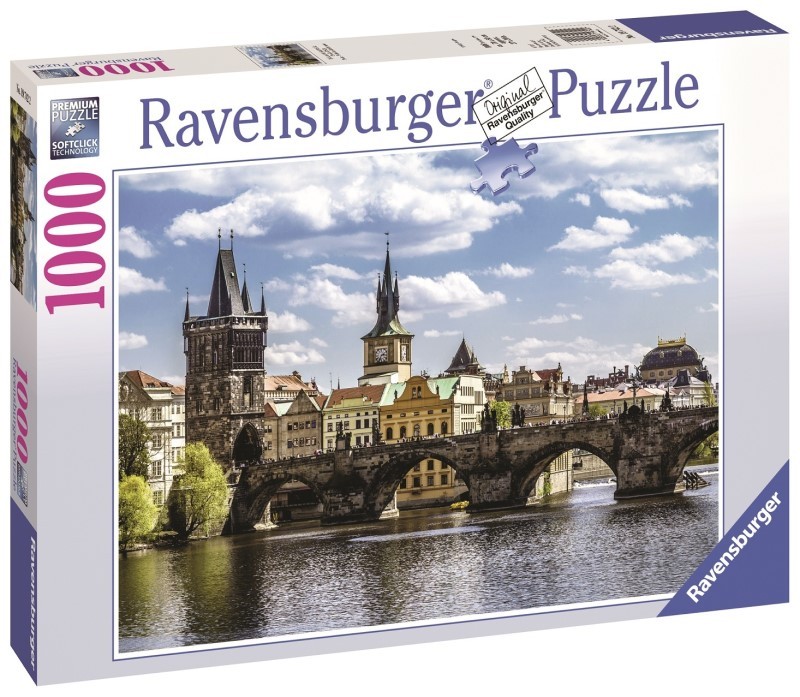 Prague The Charles Bridge 1000pc Ravensburger Jigsaw